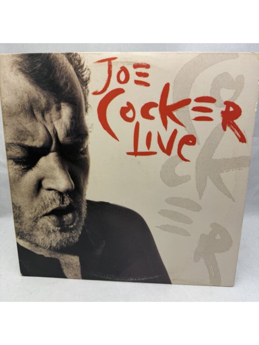 Joe Cocker Live,1990 Capitol Records, 1P-8027.